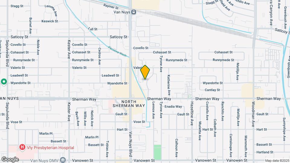 7301 Lennox Ave Mapa y Detalles de la Ubicación