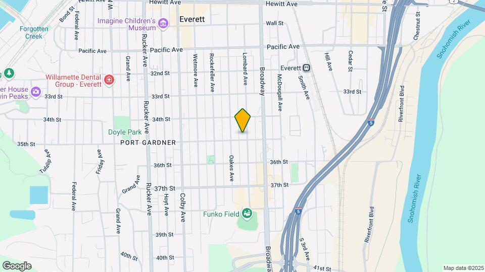 3432 Lombard Ave Map and Location Details