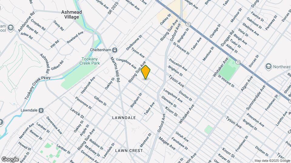 539 Glenview St Map and Location Details