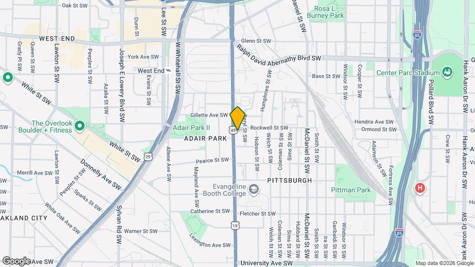 860 Metropolitan Pkwy SW Map and Location Details