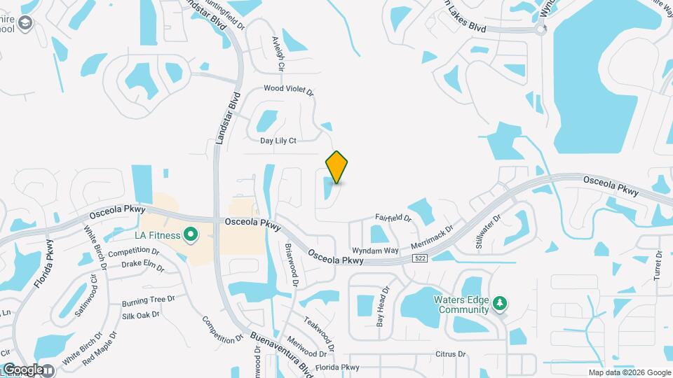 3263 Fairfield Dr Map and Location Details