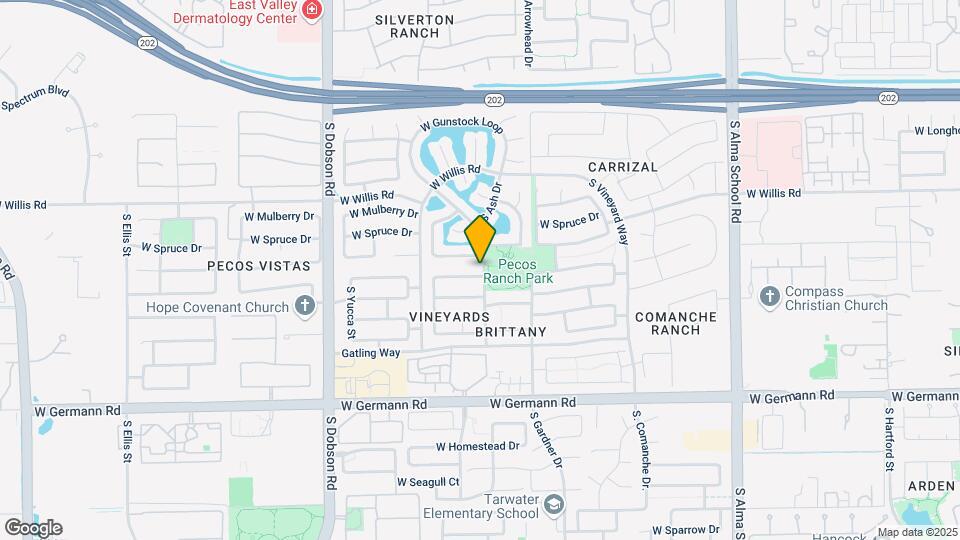 1604 W Enfield Way Map and Location Details