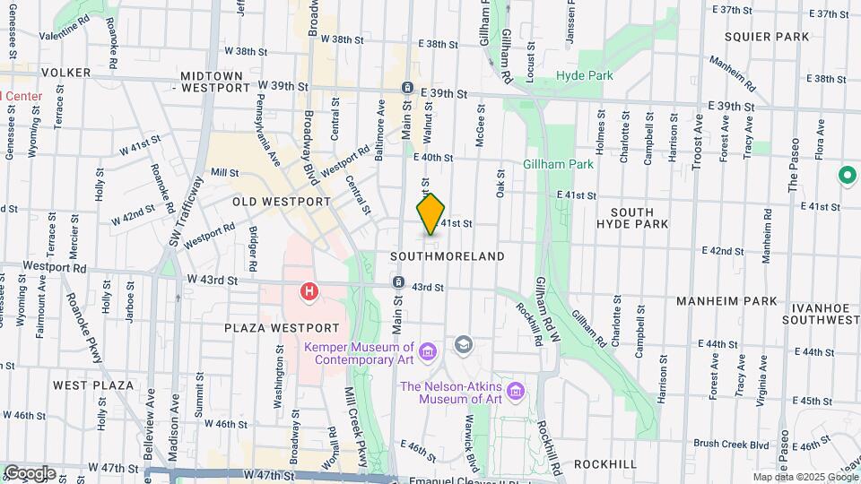 4117-4119 Walnut St Mapa y Detalles de la Ubicación