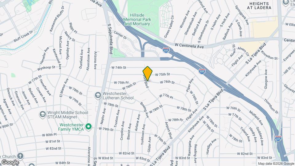 5988 W 76th St Mapa y Detalles de la Ubicación