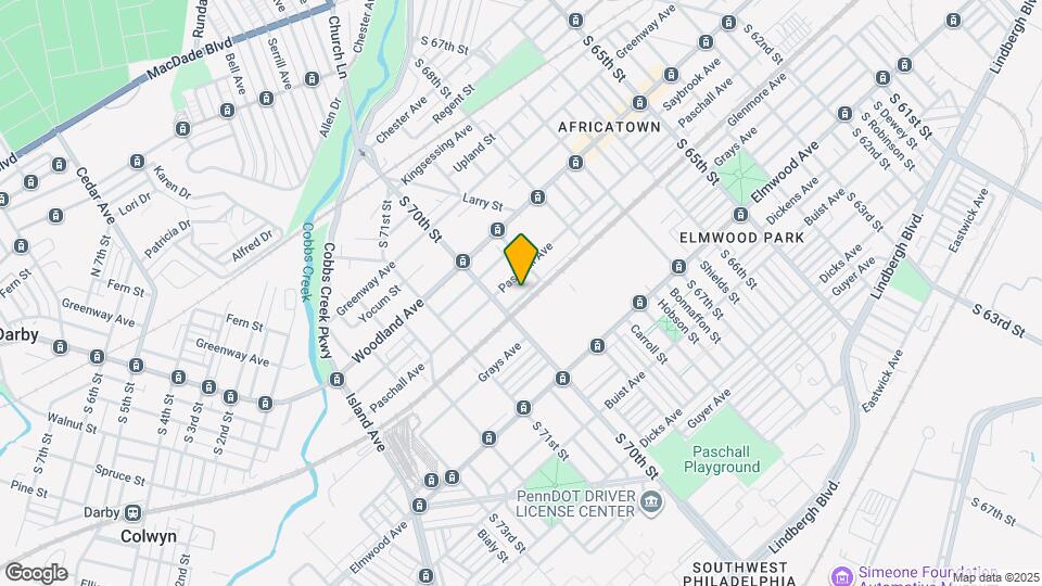 6931 Linmore Ave Map and Location Details