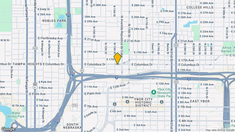 1305 E Columbus Dr Map and Location Details