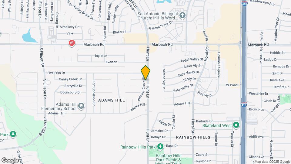 1906 Wilsons Creek St Mapa y Detalles de la Ubicación