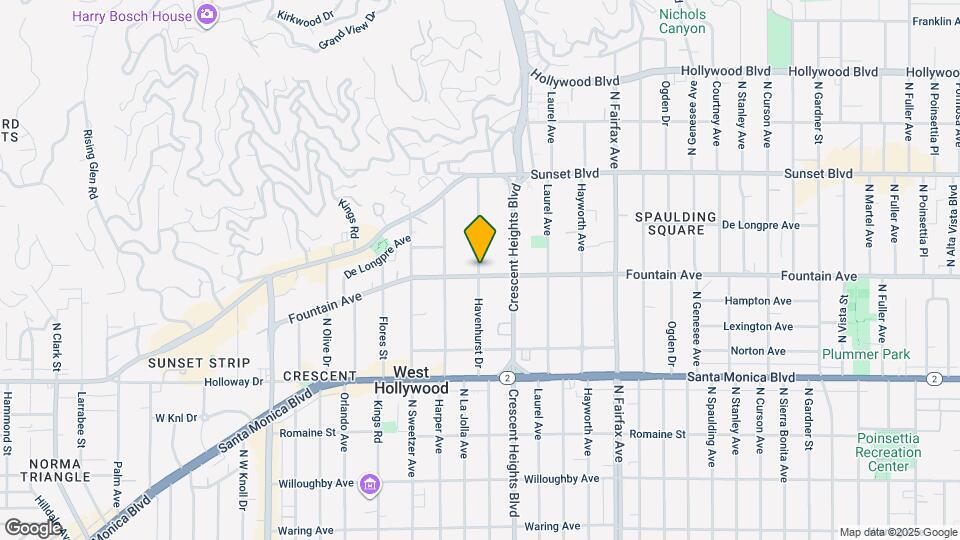 1306 Havenhurst Dr Map and Location Details