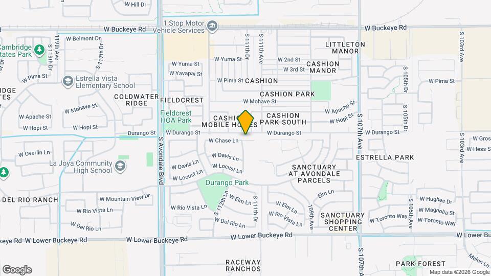 11174 W Chase Dr Map and Location Details