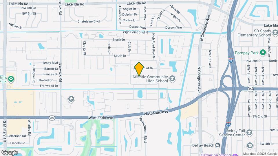 430 High Point Dr Map and Location Details