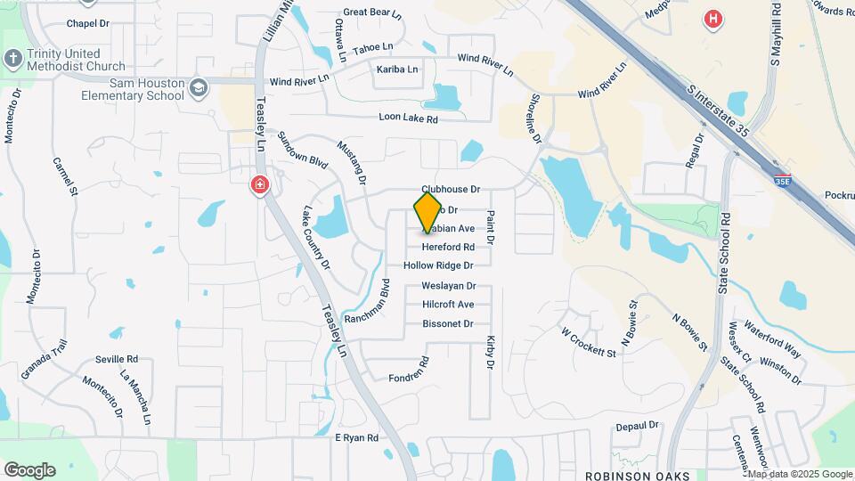 2617 Hereford Rd Map and Location Details