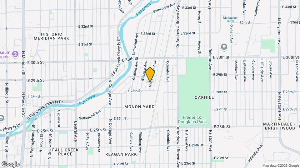 2826 McPherson St Map and Location Details