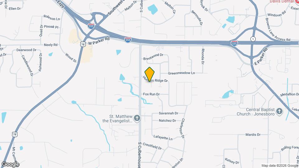 3403 Saddle Creek Cove Map and Location Details