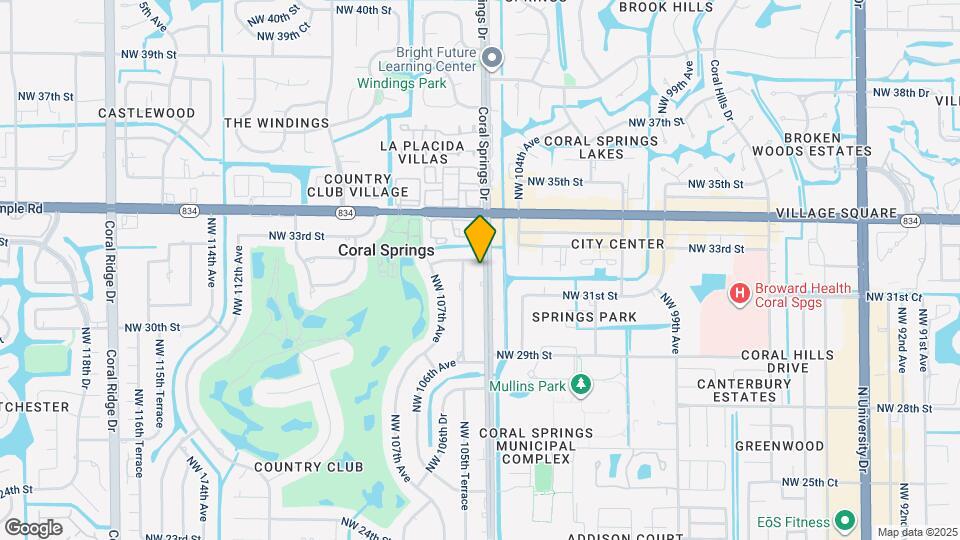 3200 Coral Springs Dr Map and Location Details