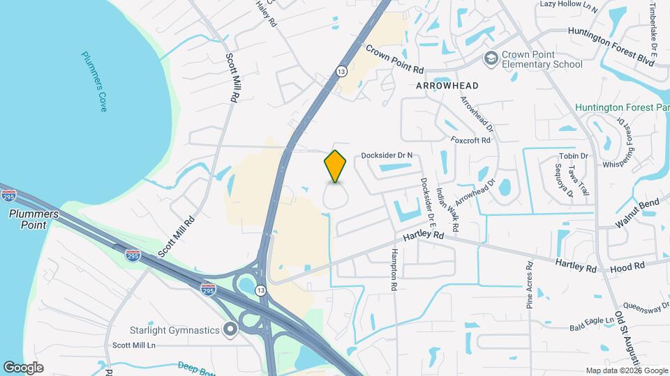 10407 Big Tree Cir W Map and Location Details