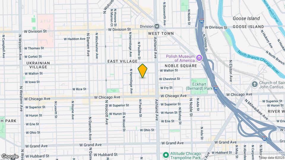 859 N Paulina St, Unit 001 Mapa y Detalles de la Ubicación