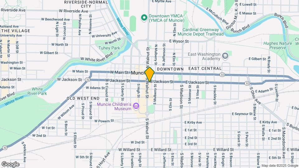 208 S Walnut St, Unit 208 Map and Location Details
