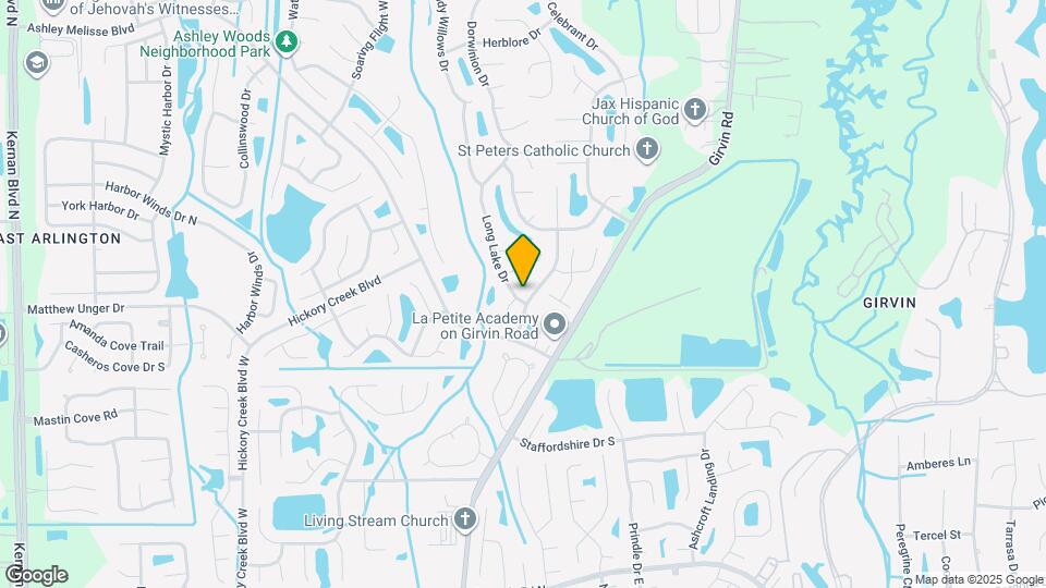 801 Long Lake Dr Map and Location Details