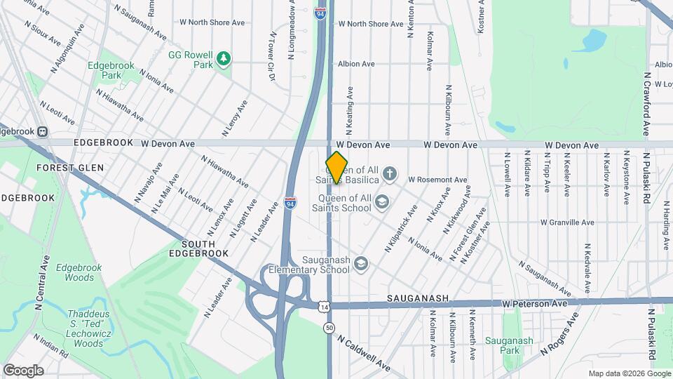 6273 N Cicero Ave, Unit 5B Map and Location Details