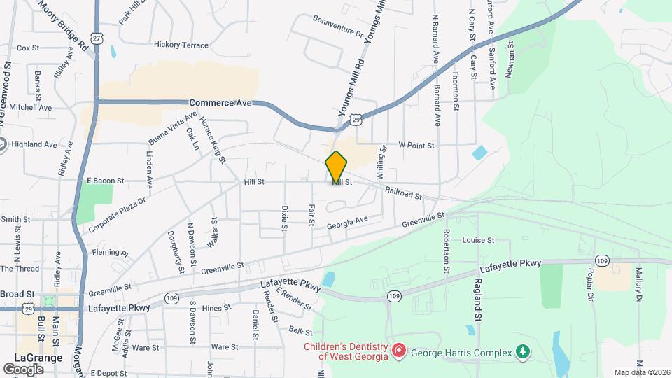 908 Hill St Map and Location Details