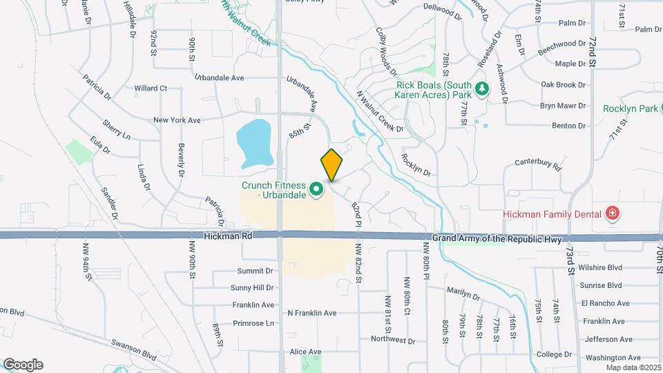 15588 Rocklyn Dr Map and Location Details