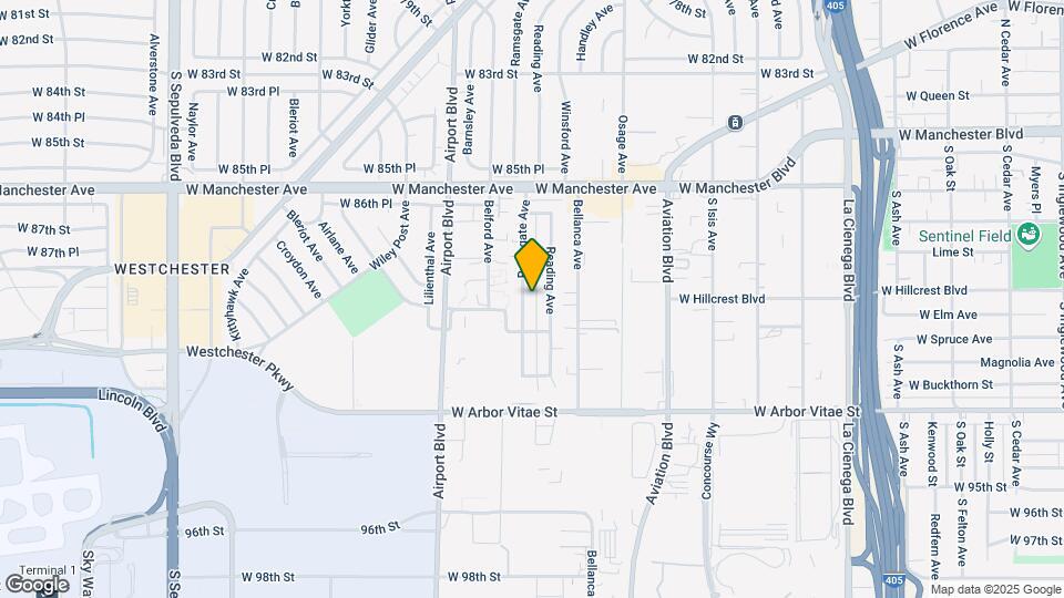 8904 Ramsgate Ave Map and Location Details