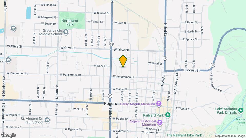 605 N 7th St Map and Location Details