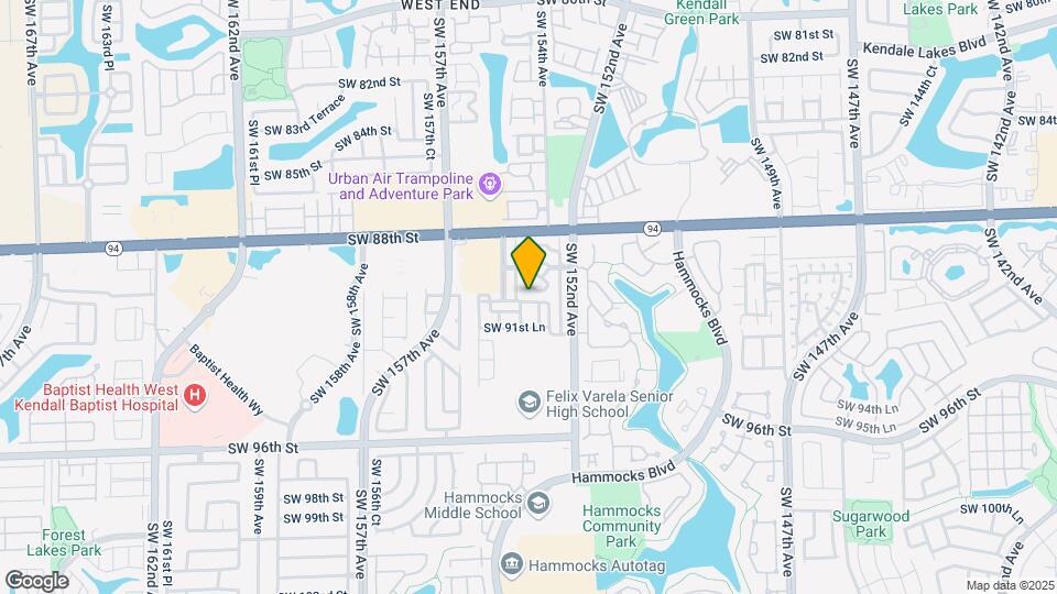 15295 SW 91st St Map and Location Details