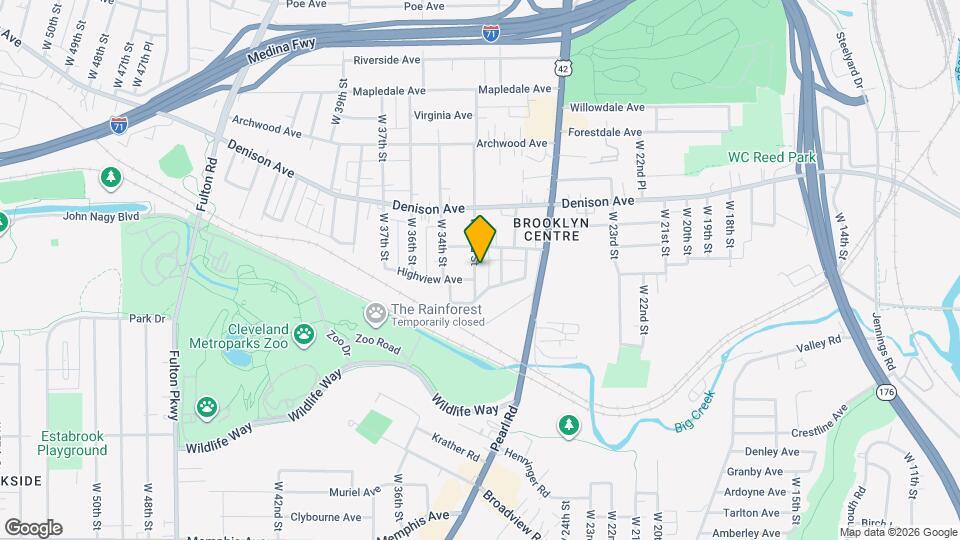 3909 W 33rd St, Unit Up Mapa y Detalles de la Ubicación