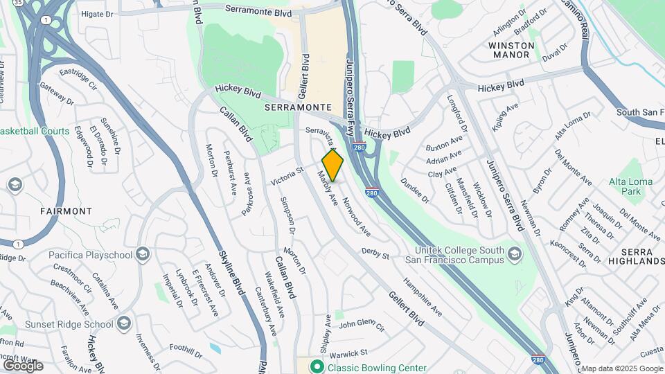 127 Marbly Ave Mapa y Detalles de la Ubicación