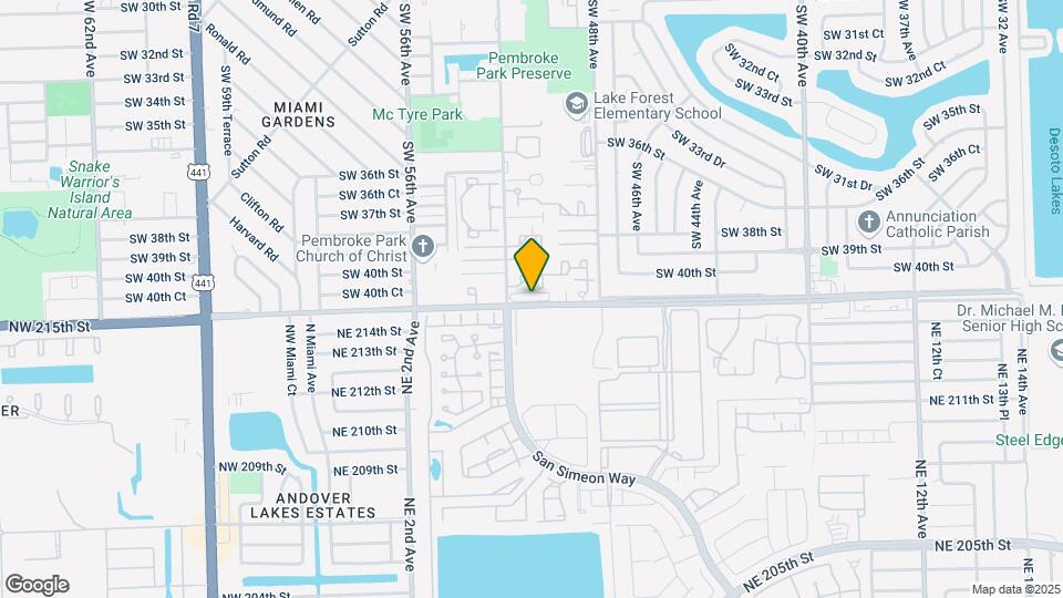 5100 SW 41st St, Unit 114 Map and Location Details