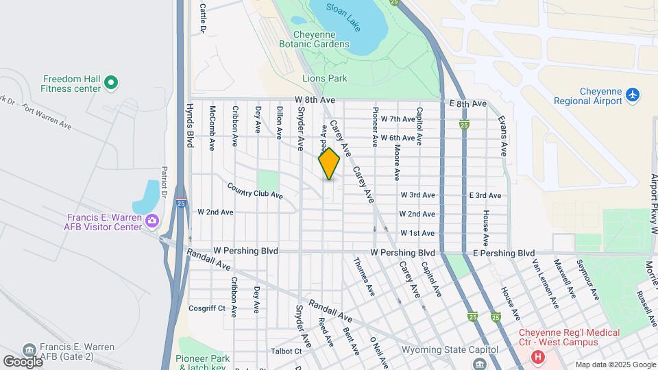 3607 Reed Ave Map and Location Details