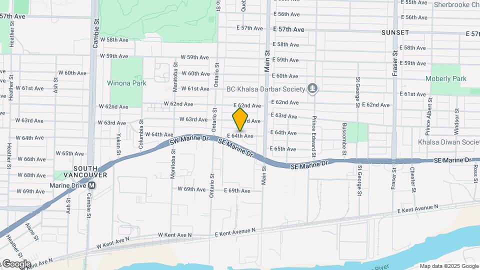 1XXX E 64th Ave Map and Location Details