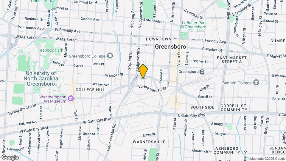 404 Blandwood Ave Map and Location Details