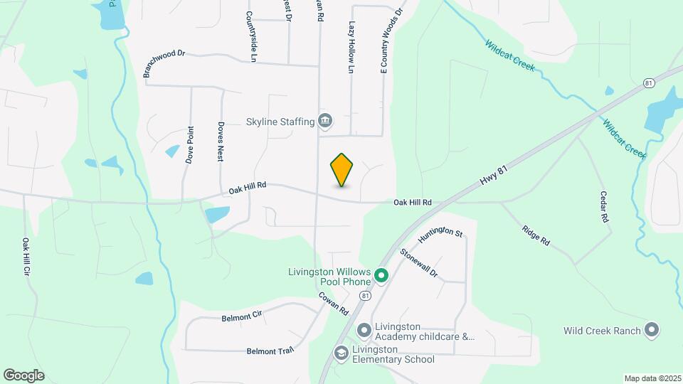 224 Oak Hill Rd Map and Location Details