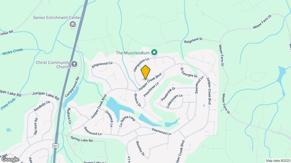 244 Juniper Creek Blvd Map and Location Details