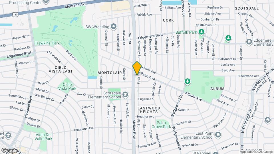 2921 Fir St Map and Location Details