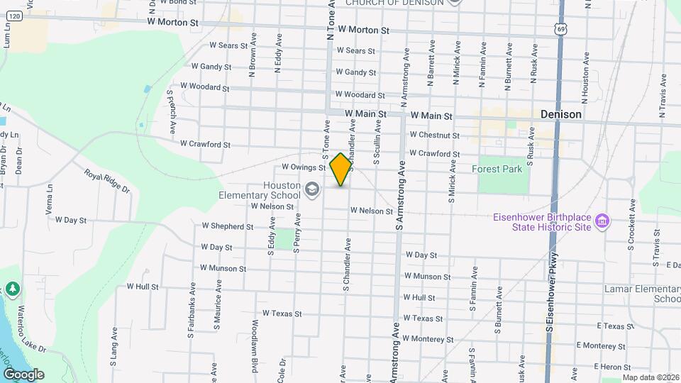 1008 W Morgan St Map and Location Details