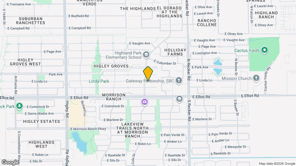 3723 E Linda Ct Map and Location Details