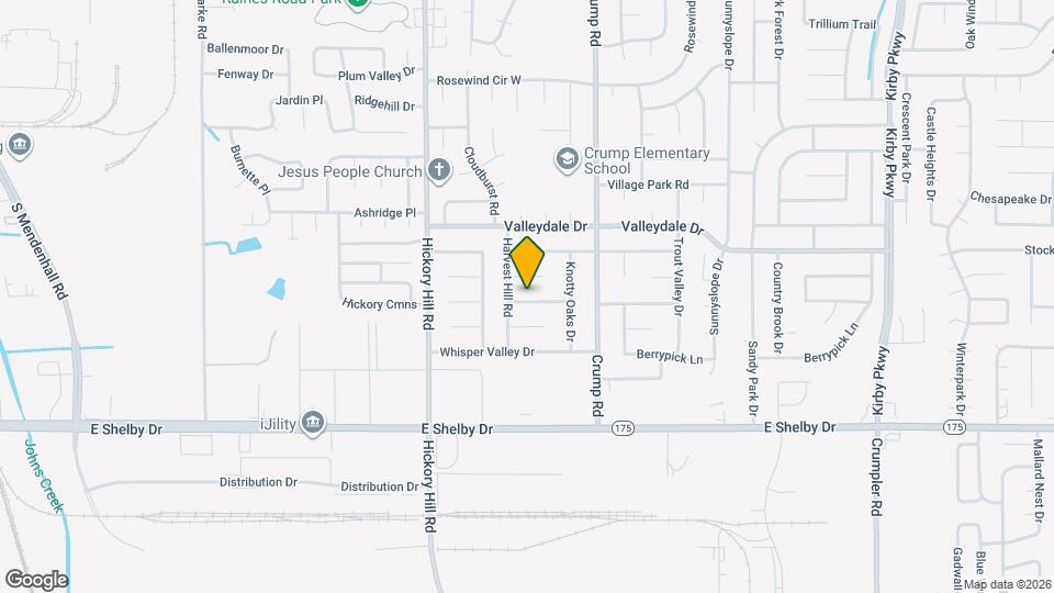 6028 Tall Willow Dr Map and Location Details