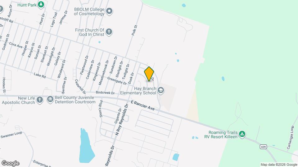 5803 Redstone Dr Map and Location Details