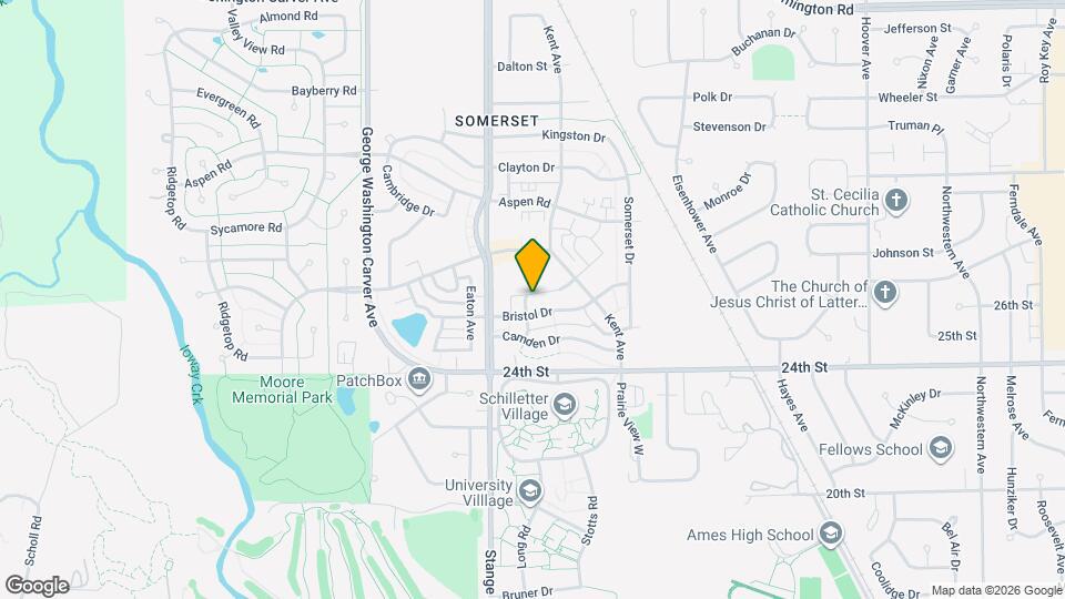 2519 Bristol Dr Map and Location Details