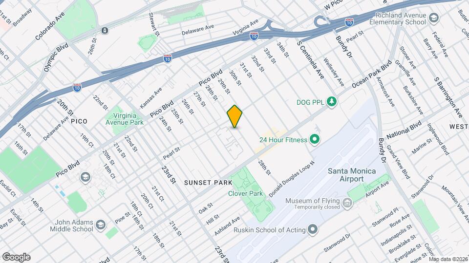 2506 28th St Map and Location Details