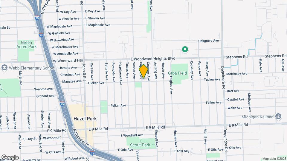 23704 Cayuga Ave Map and Location Details