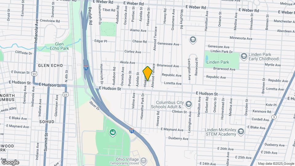 2460-2462-2462 Hiawatha St Map and Location Details