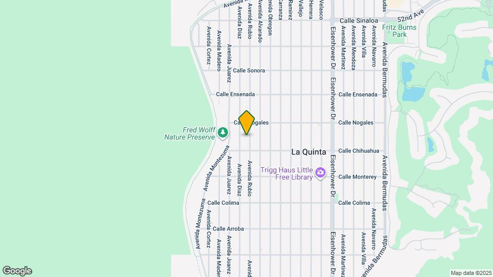 52905 Avenida Rubio Map and Location Details