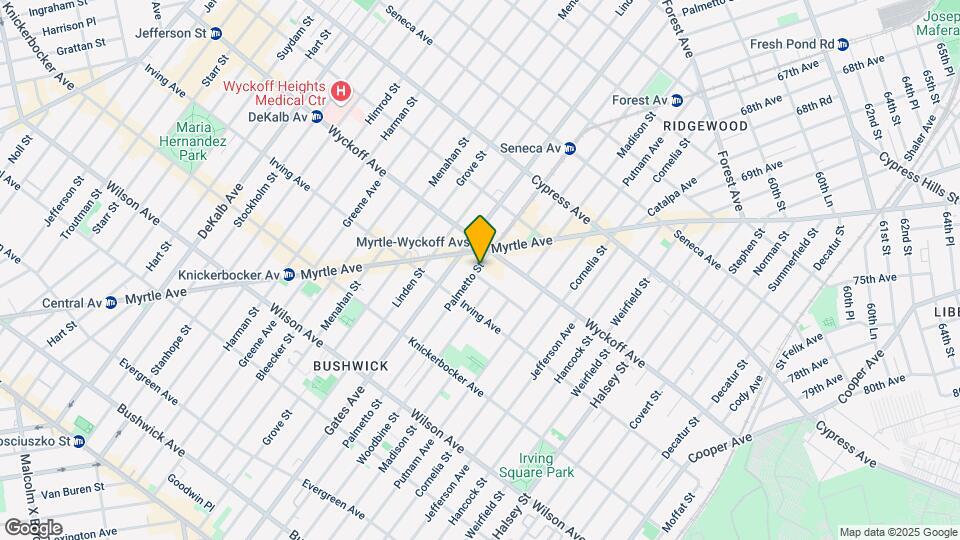 1-5 Ridgewood Pl Map and Location Details
