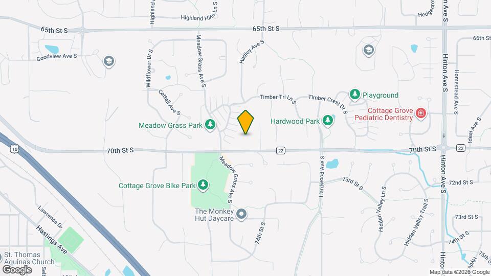 6886 Meadow Grass Ln S Map and Location Details