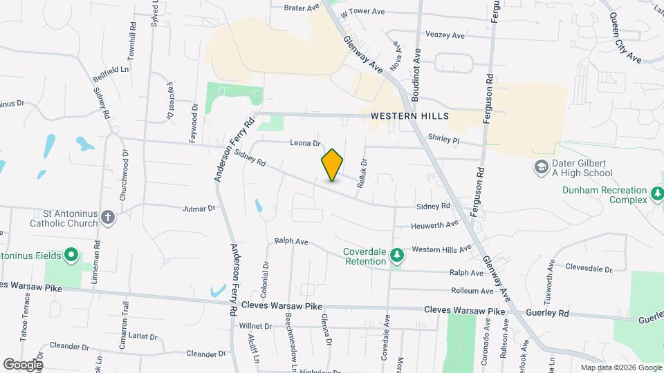 5194 Sidney Rd Map and Location Details