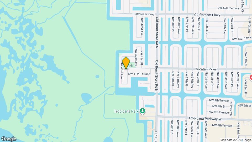 1120 NW 42nd Pl Mapa y Detalles de la Ubicación